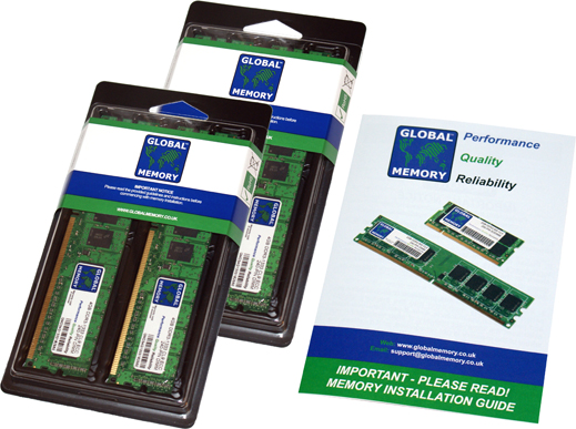 128GB (4 x 32GB) DDR4 2666MHz PC4-21300 288-PIN ECC DIMM (UDIMM) MEMORY RAM KIT FOR SERVERS/WORKSTATIONS/MOTHERBOARDS
